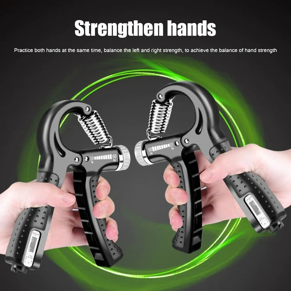 Adjustable Hand Grip Strength Trainer, Carbon Fiber Foam