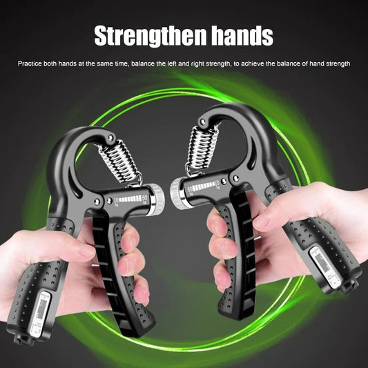 Adjustable Hand Grip Strength Trainer, Carbon Fiber Foam