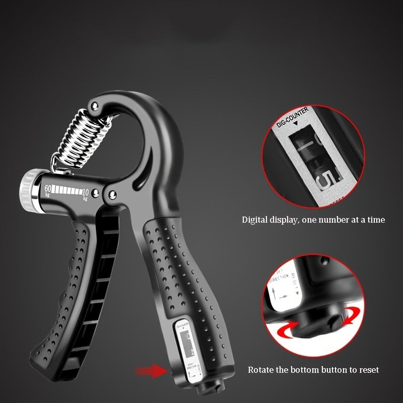 Adjustable Hand Grip Strength Trainer, Carbon Fiber Foam
