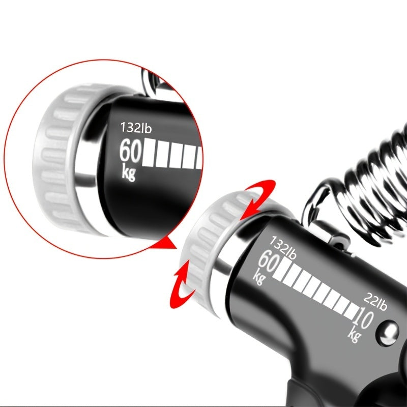 Adjustable Hand Grip Strength Trainer, Carbon Fiber Foam
