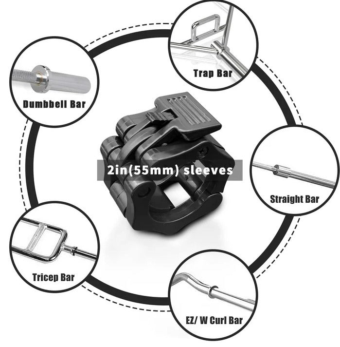 Weight Lifting Barbell Quick Buckle